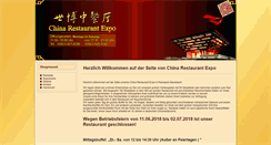 Desktop Screenshot of china-restaurant-expo.de